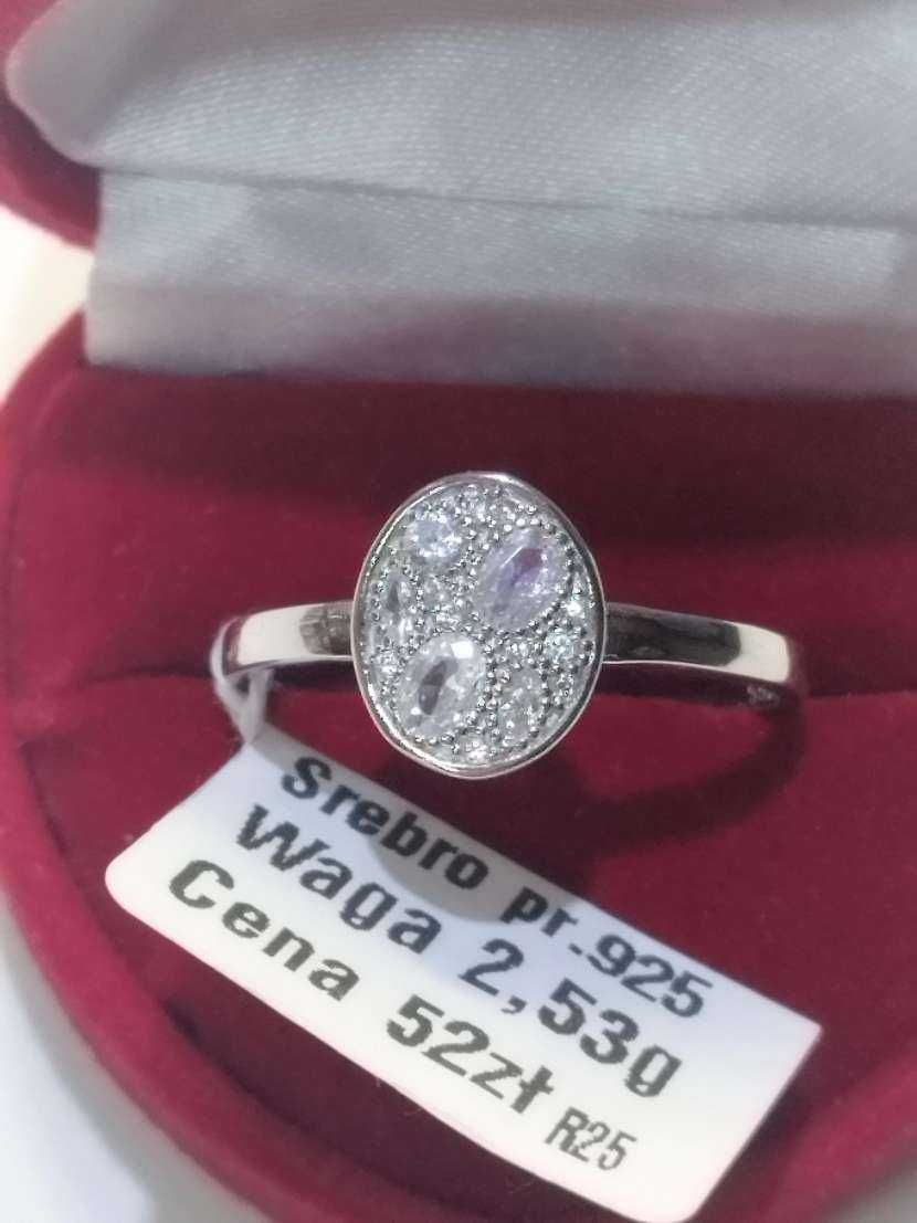 Srebrny pierścionek NOWY p.925 rozmiar 25 , Lombard Madej sc