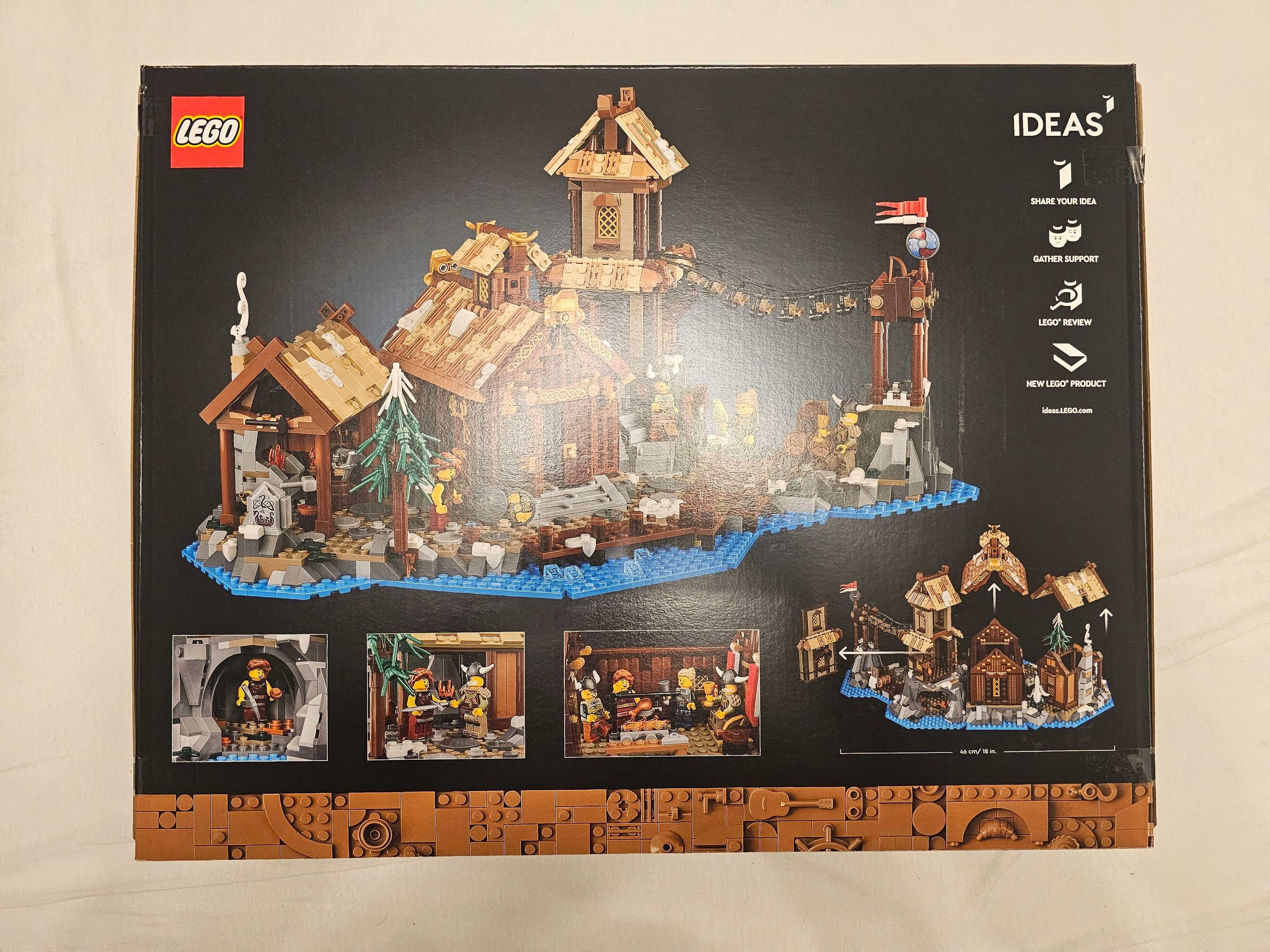 LEGO 21343 Ideas - Wioska Wikingów
