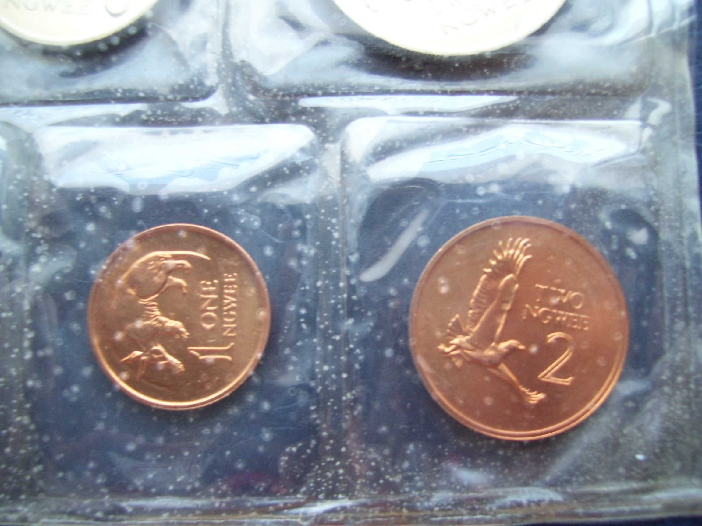 Stare monety Zambia rocznik 1968 stan menniczy