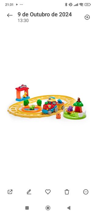 Comboio dos animais Chicco