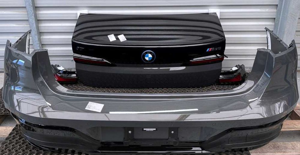 Фари BMW i7 G70 оригінал + капот, бампер, решітка, ліхтарі, скло