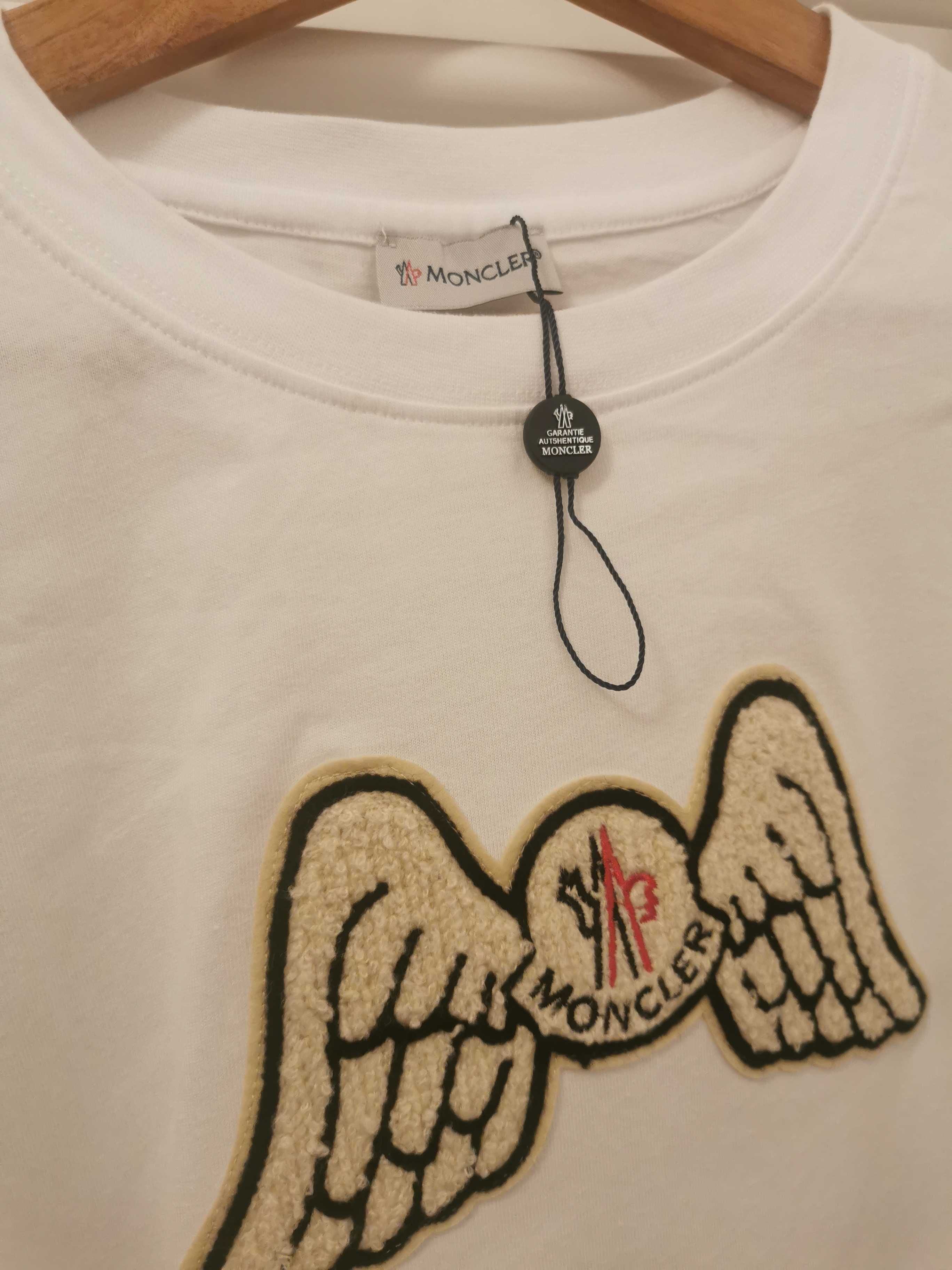 Męski t-shirt Moncler X Palm Angels