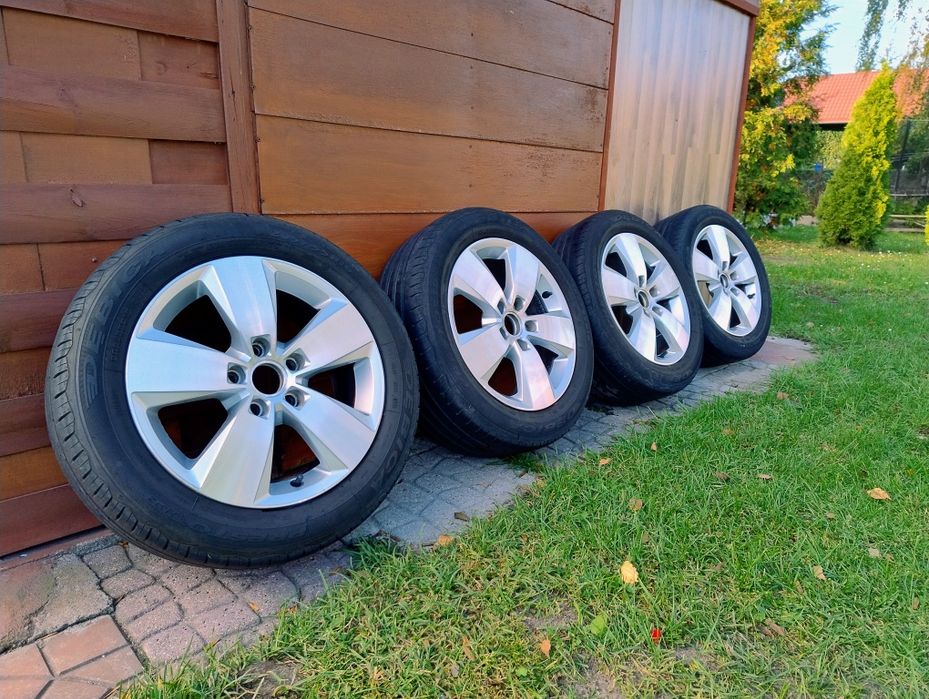 Koła oryginalne VW R16 205/55 5x112 felgi + opony do VW Seat Skoda Aud