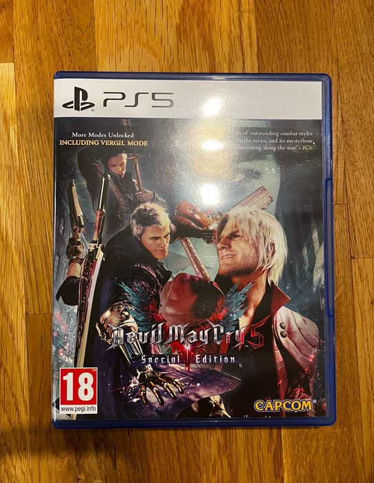 Devil May Cry V Special Edition PS5 Okładka Angielska (3xA)