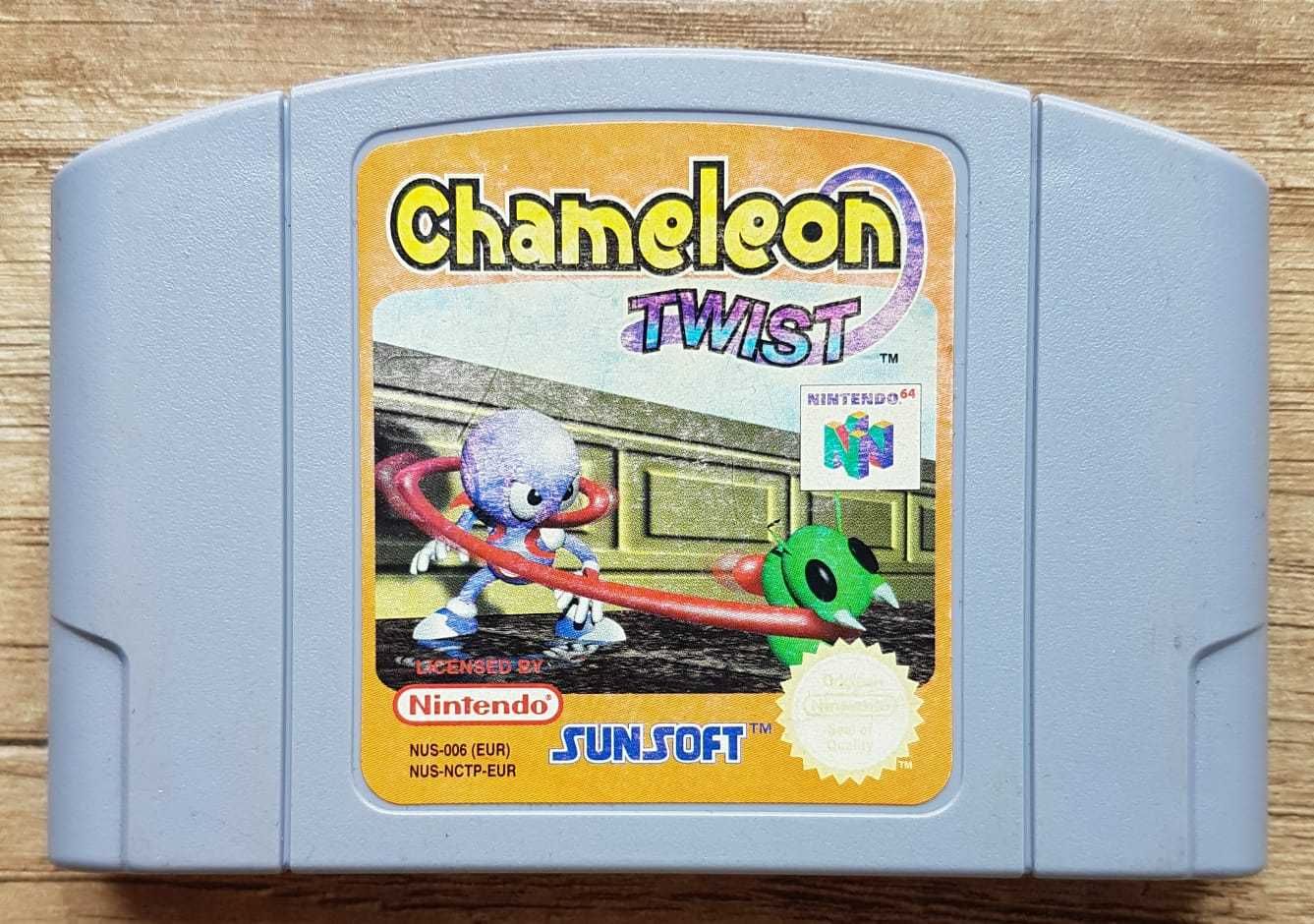 Chameleon Twist Nintendo 64 prezent N64