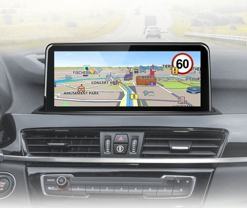 Radio nawigacja BMW X1 F48 Android Auto CarPlay LTE 4GB 64GB NBT