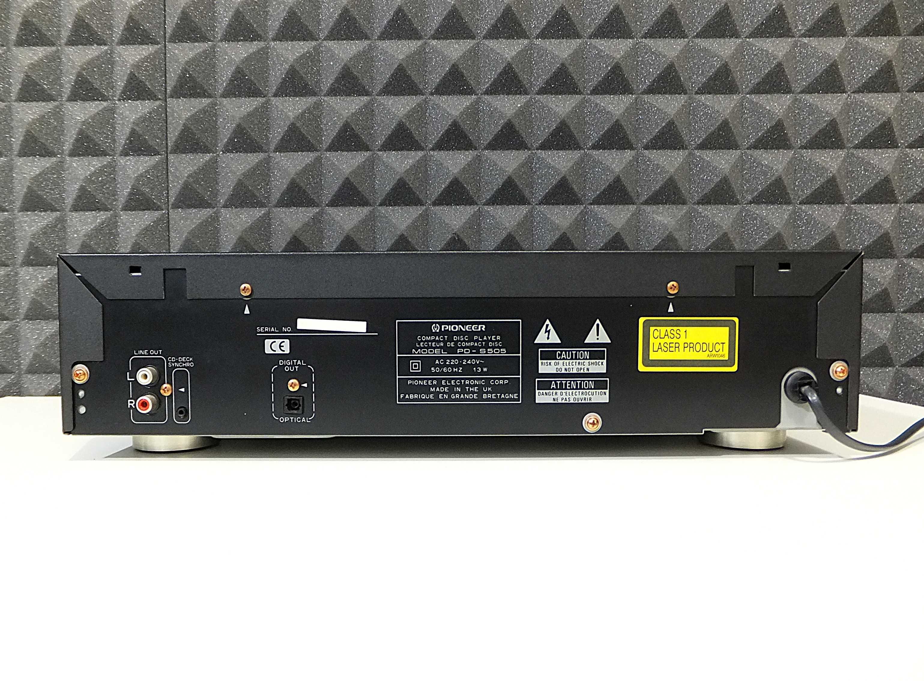 Odtwarzacz cd PIONEER PD-S505 + pilot