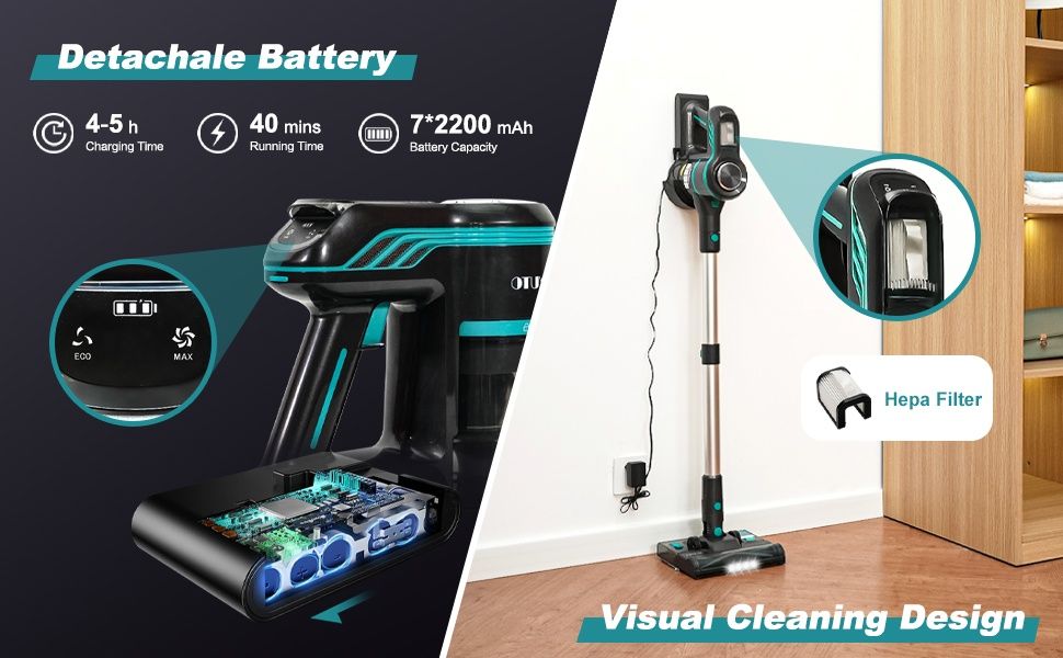 Акумуляторний пилосос з миючию насадкою