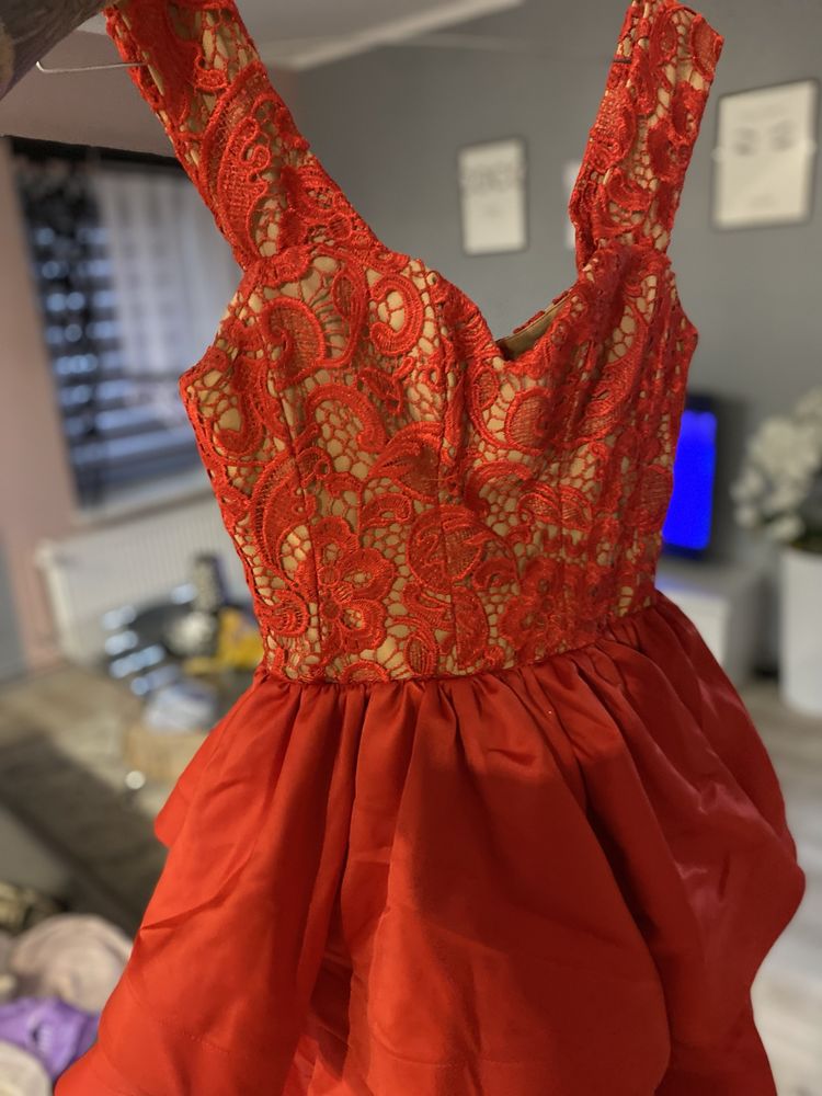 Sukienka czerwona lou