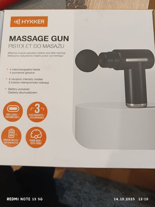 Pistolet do masażu