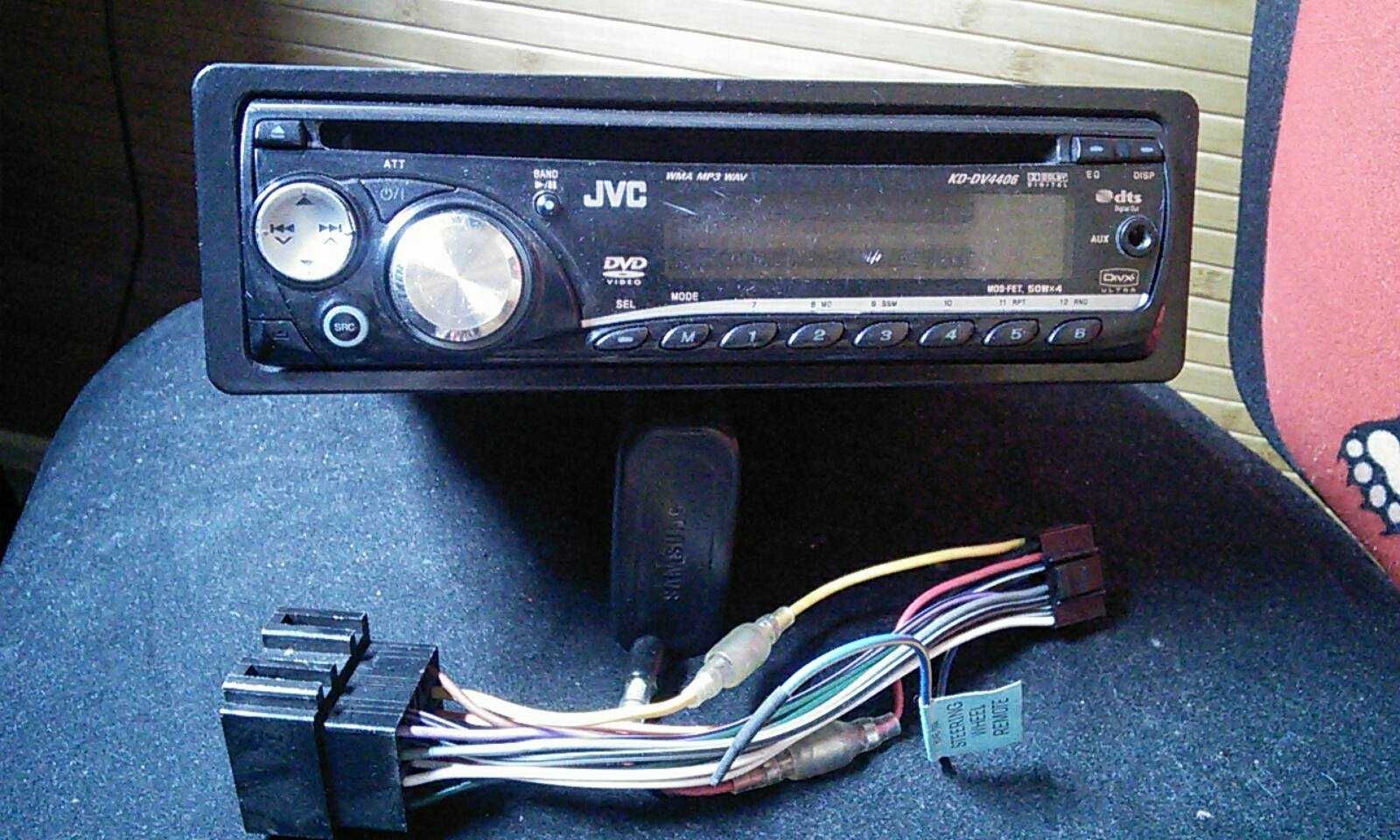 Магнитола JVC KD-DV 4406.