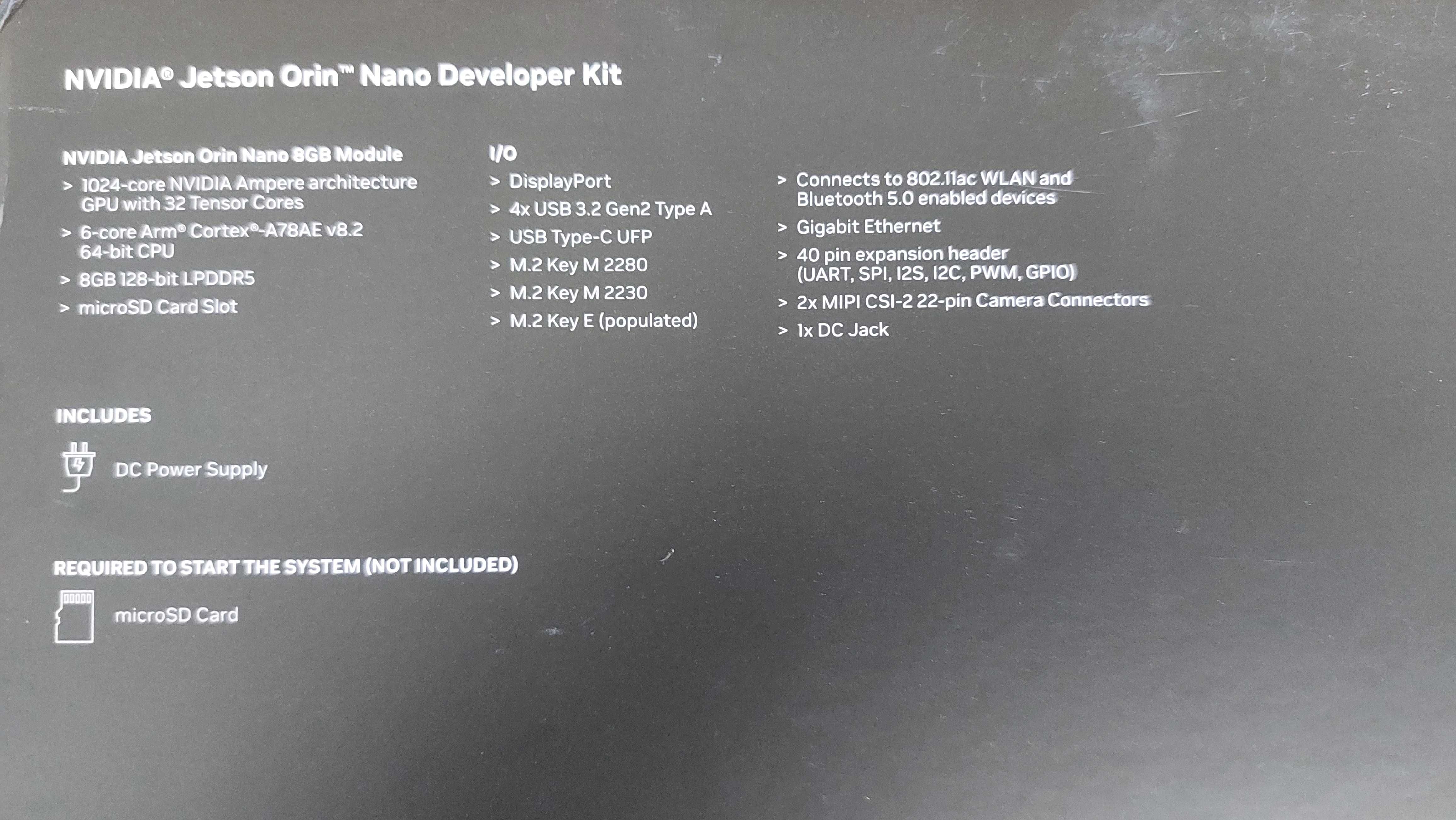 NVIDIA Jetson Orin Nano Super Developer Kit 8GB