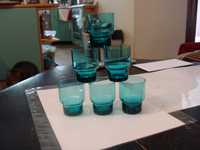 Zielone szklaneczki 6 sztuk (MT)