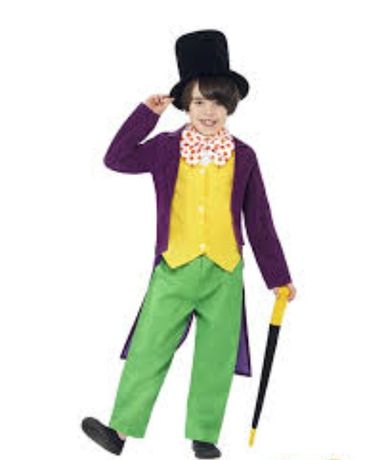 Strój Willy Wonka Roald Dahl 7-9lat bal karnawałowy Wysyłka olx