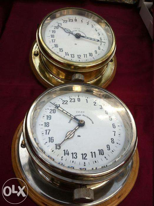 Продам антикварные корабельные часы "Подводная лодка"