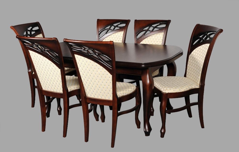 Zestaw do salonu jadalni  stół+6 krzeseł nowy  PRODUCENT Promocja