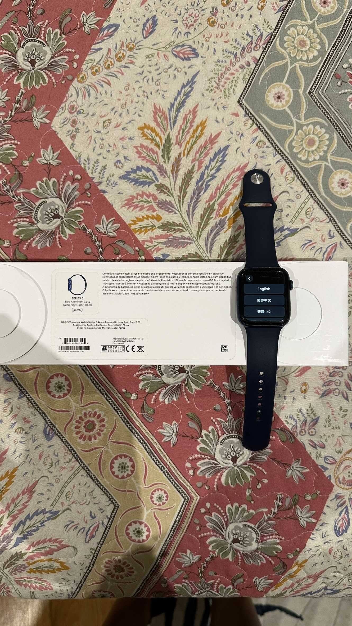 Apple Watch Series 6 Blue 44mm GPS