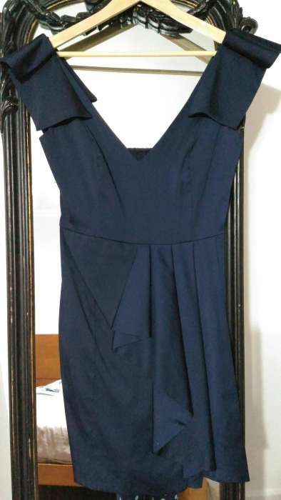 Vestido cerimônia azul