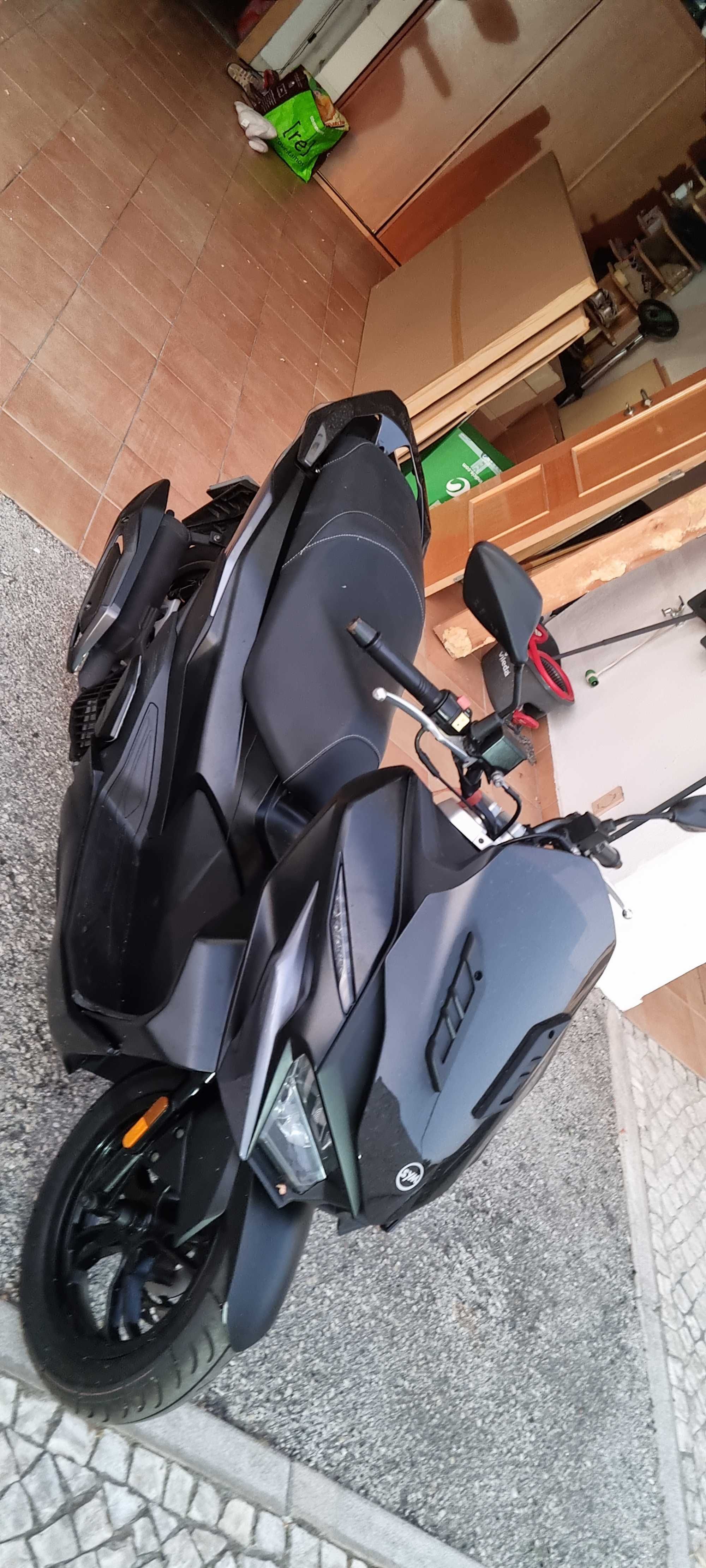 Mota 125 Sym Jet X preta