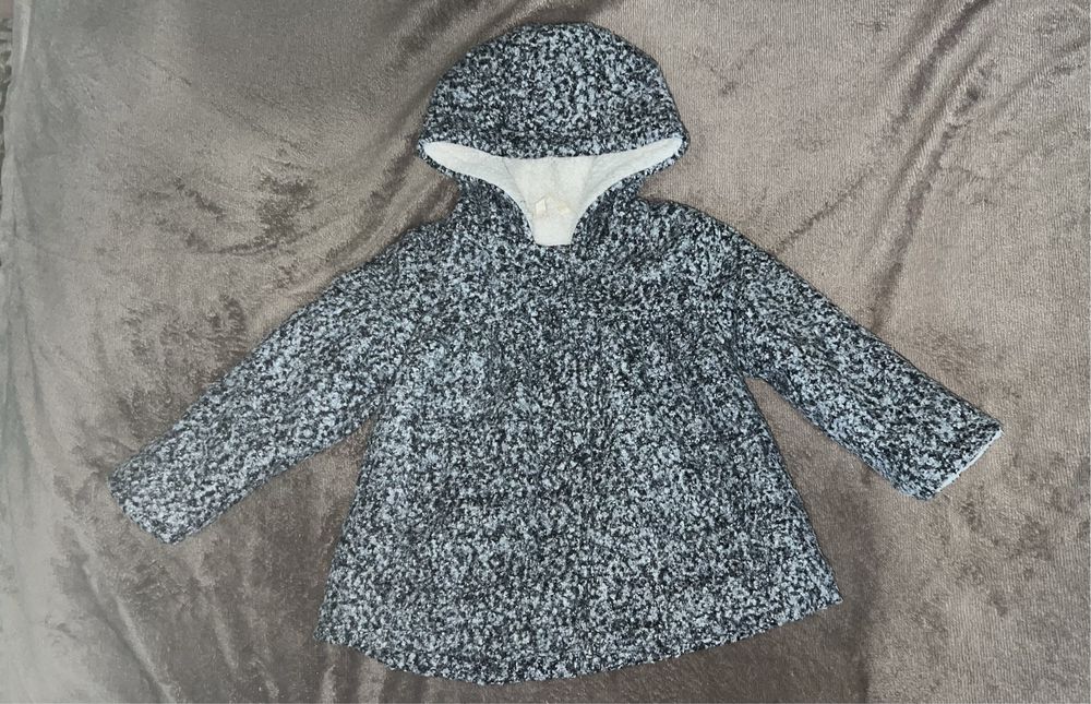 Продам тепле дитяче пальто 12 міс 74-80 розмір