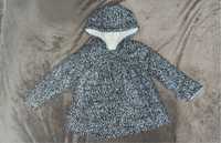 Продам тепле дитяче пальто 12 міс 74-80 розмір
