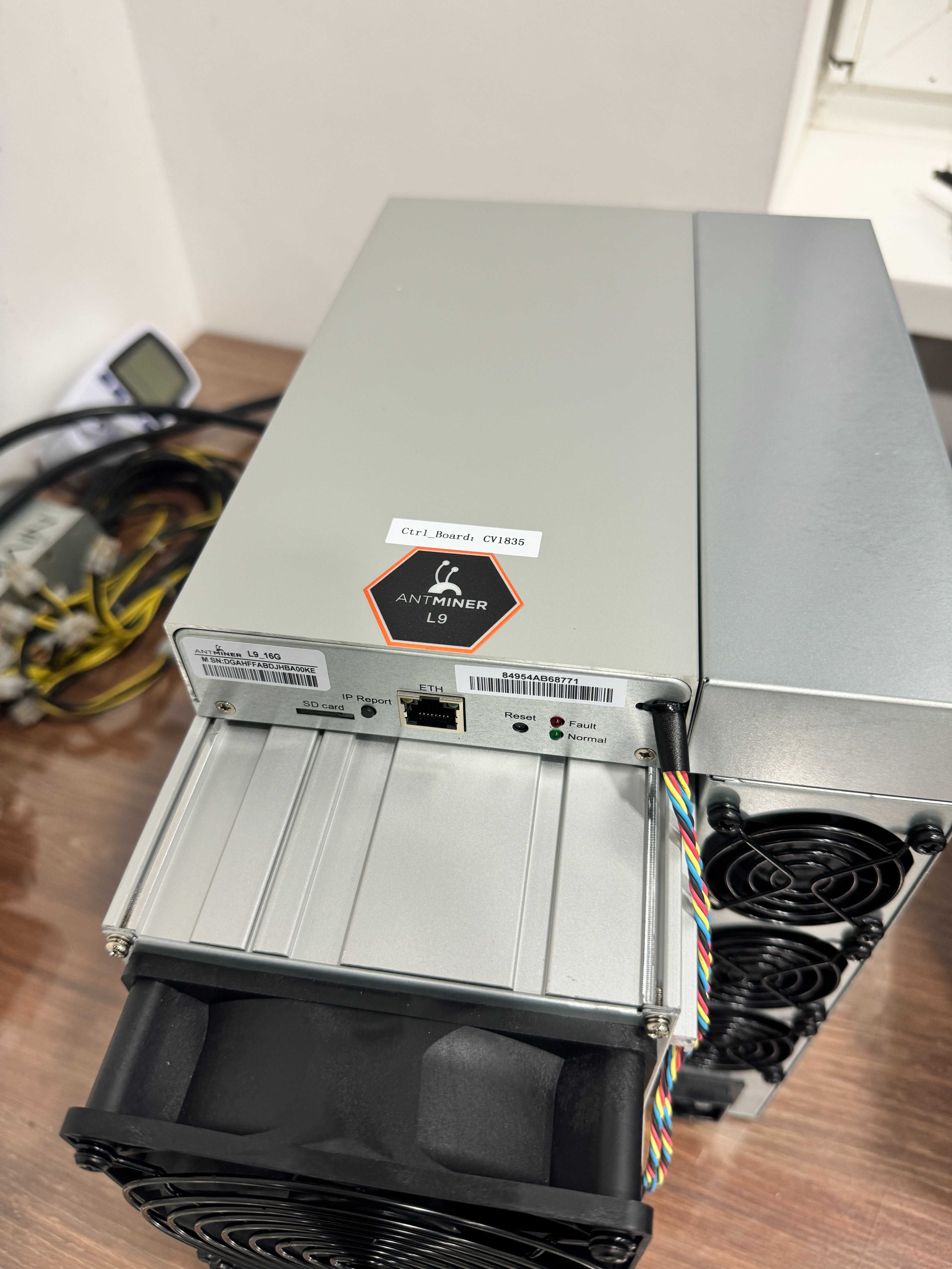 NEW Майнер! Antminer L9 16 Gh плата 7007 miner Asic Bitmain +Гарантія