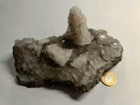 Naturalny kamień Ametyst w formie krystalicznej bryły skałki nr Z