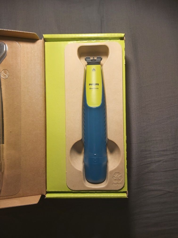 Philips one blade first shave