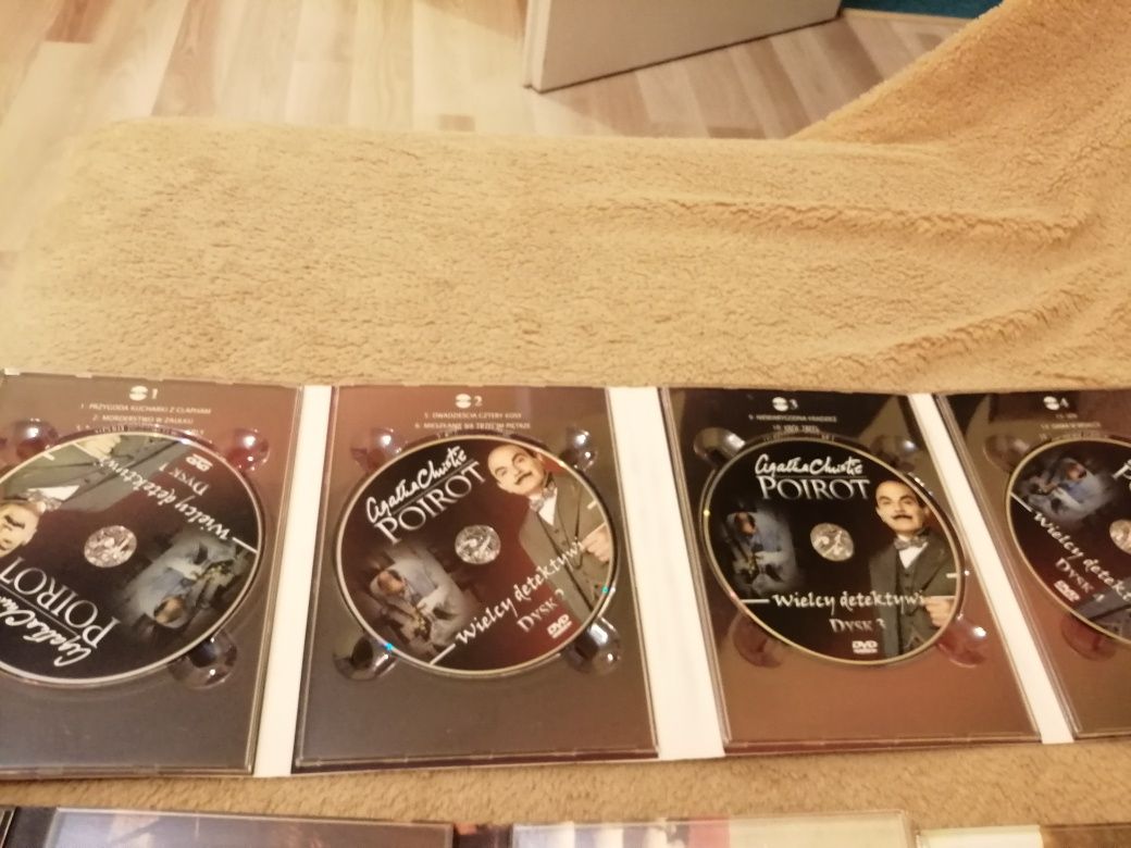Dvd kolekcja Poirot