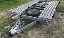 Laweta Boro 2000kg po serwisie + wyciągarka elektryczna