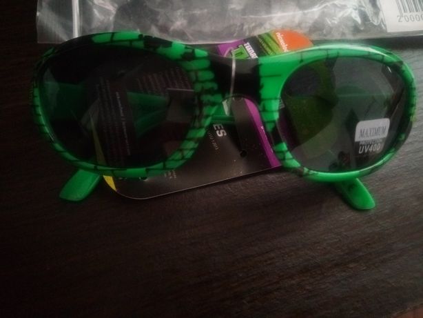 Okulary przeciwsłoneczne dla chłopca wojownicze żółwie ninja Cool Club