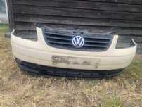 Przedni zderzak VW Touran, 2003 -2006, kolor niemiecka taxi, kompletny
