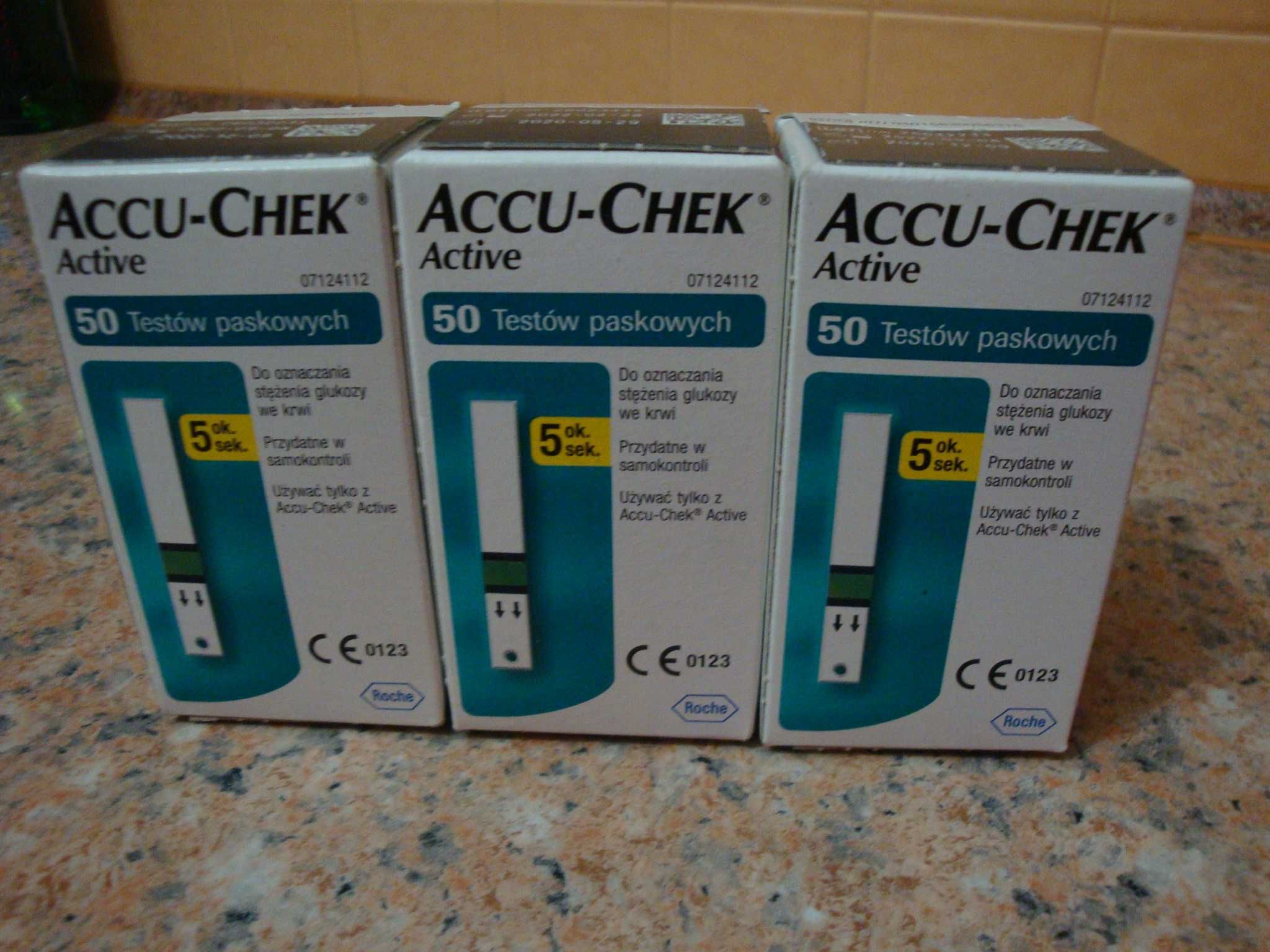 Paski do glukometra Accu-check Active