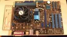 płyta główna ASUS M4A77T + procesor AMD Phenom II X4 925