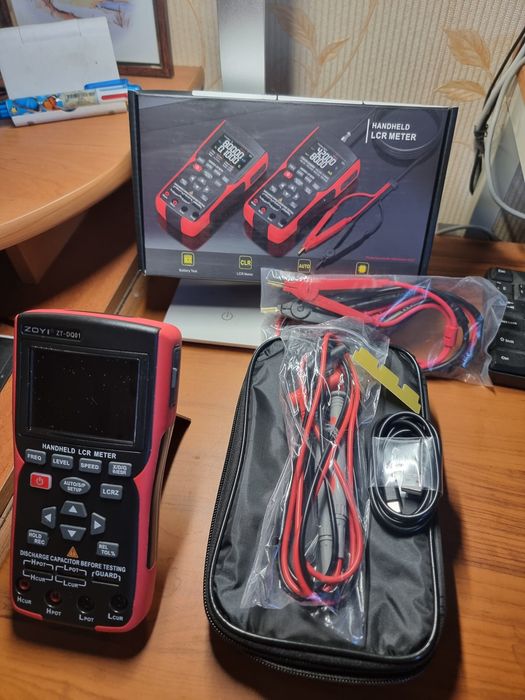 Zoyi  DQ 01 LCR  тестер индуктивности, ёмкости, сопротивления, ESR