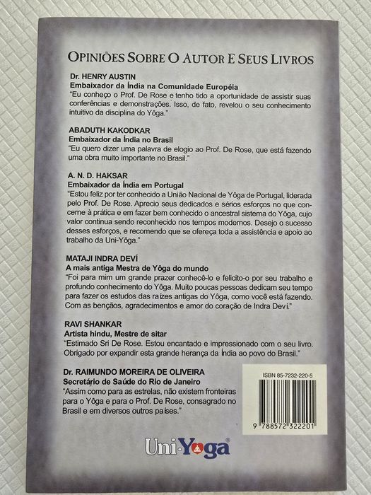 Tudo o que você nunca quis saber sobre Yôga - Mestre  de Rose