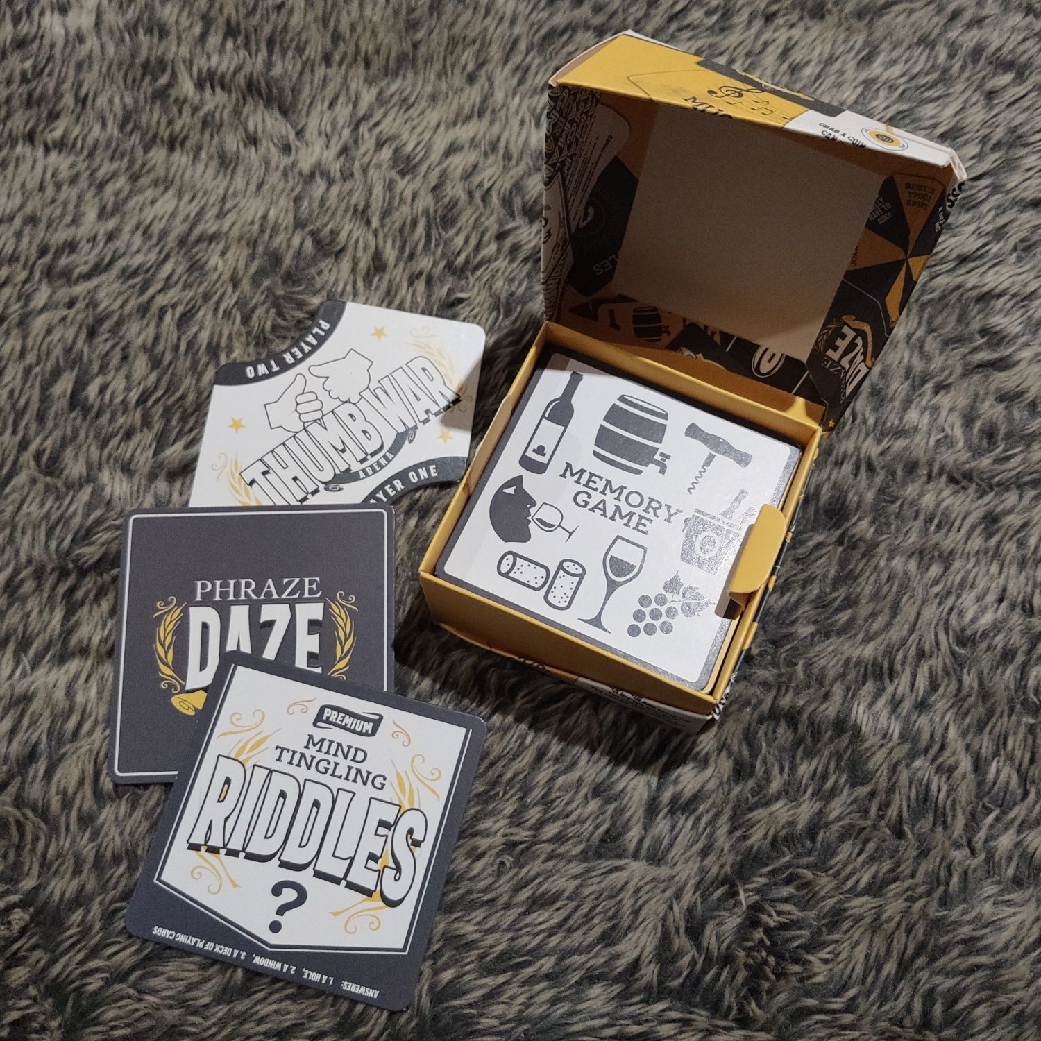 Gra imprezowa towarzyska Coaster Games - nowa