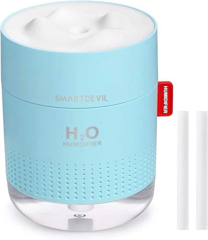 smartdevil nawilżacz powietrza usb 500 ml szary vv
