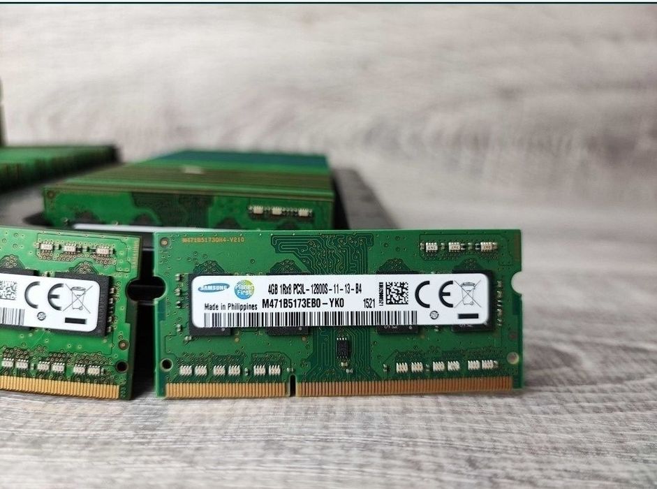 Pamięć RAM DDR3L 4GB - 10szt #203