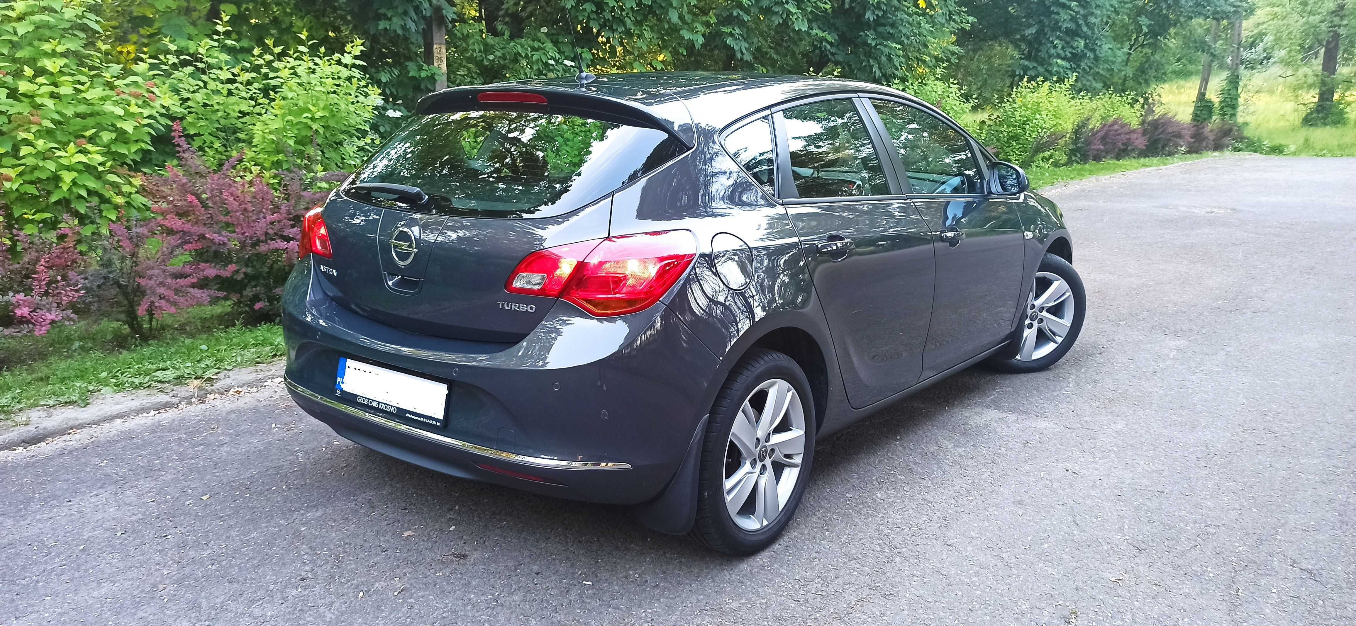 Opel Astra J 1,4 turbo 140 KM, 2013r, krajowy, zadbany