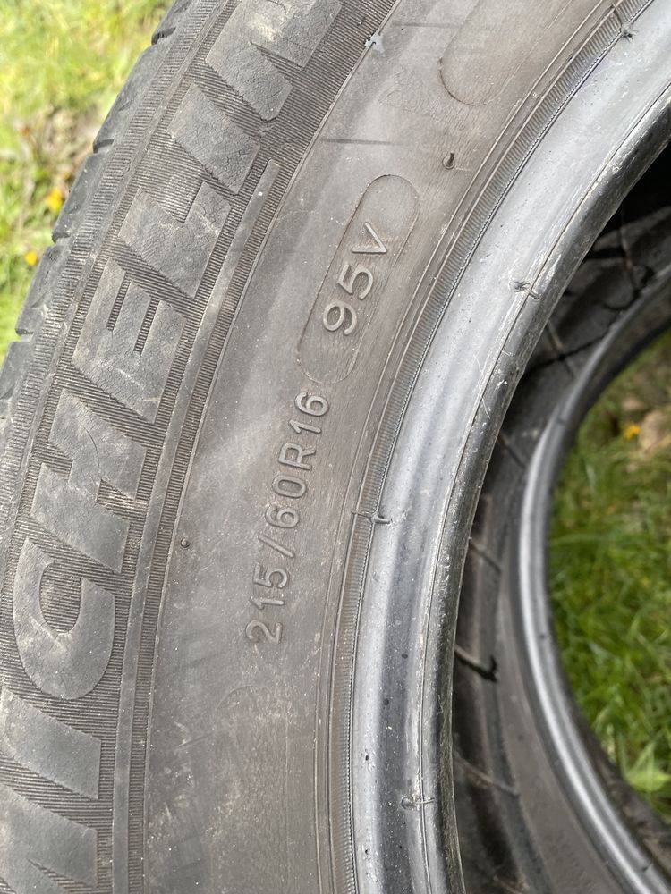 Dwie opony Michelin 215/60 R16 95V letnie