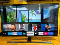 QLED Телевізор 49” Samsung 49Q6FN, сабвуфер, 120Гц