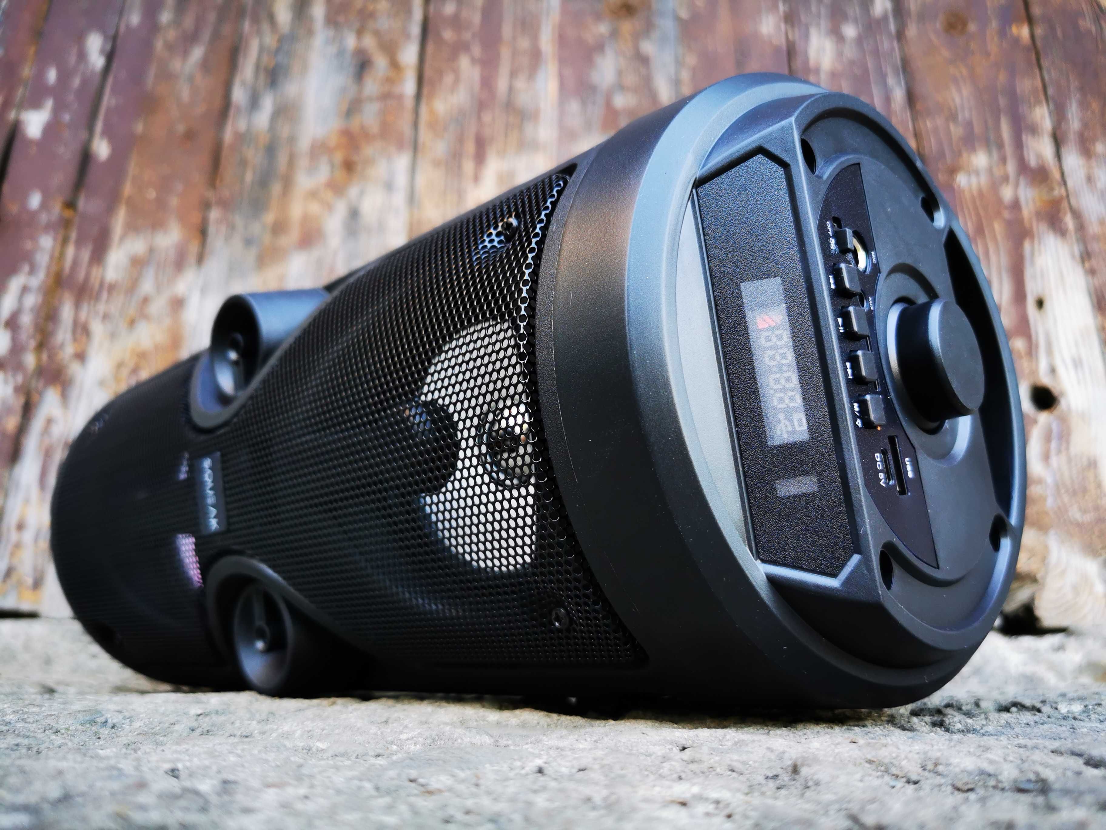 KOLUMNA Głośnik BLUETOOTH WIEŻA Nagłośnieniowa Radio FM MP3 Budowlane