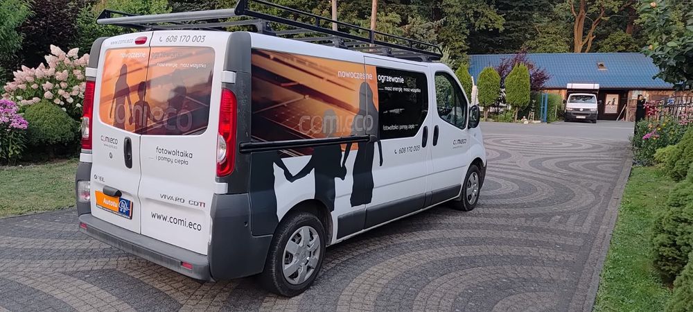 Renault Trafic doka brygadowy brygadówka 6 osobowy Vivaro