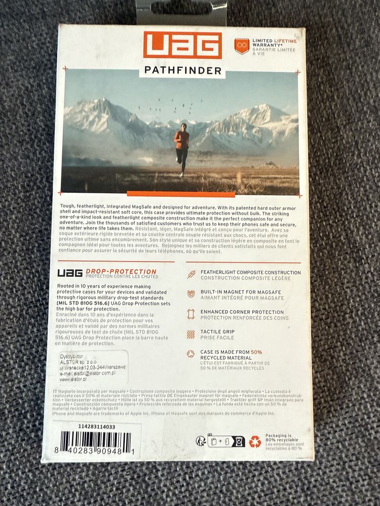 Iphone 15 pro- pancerne etui UAG Pathfinder