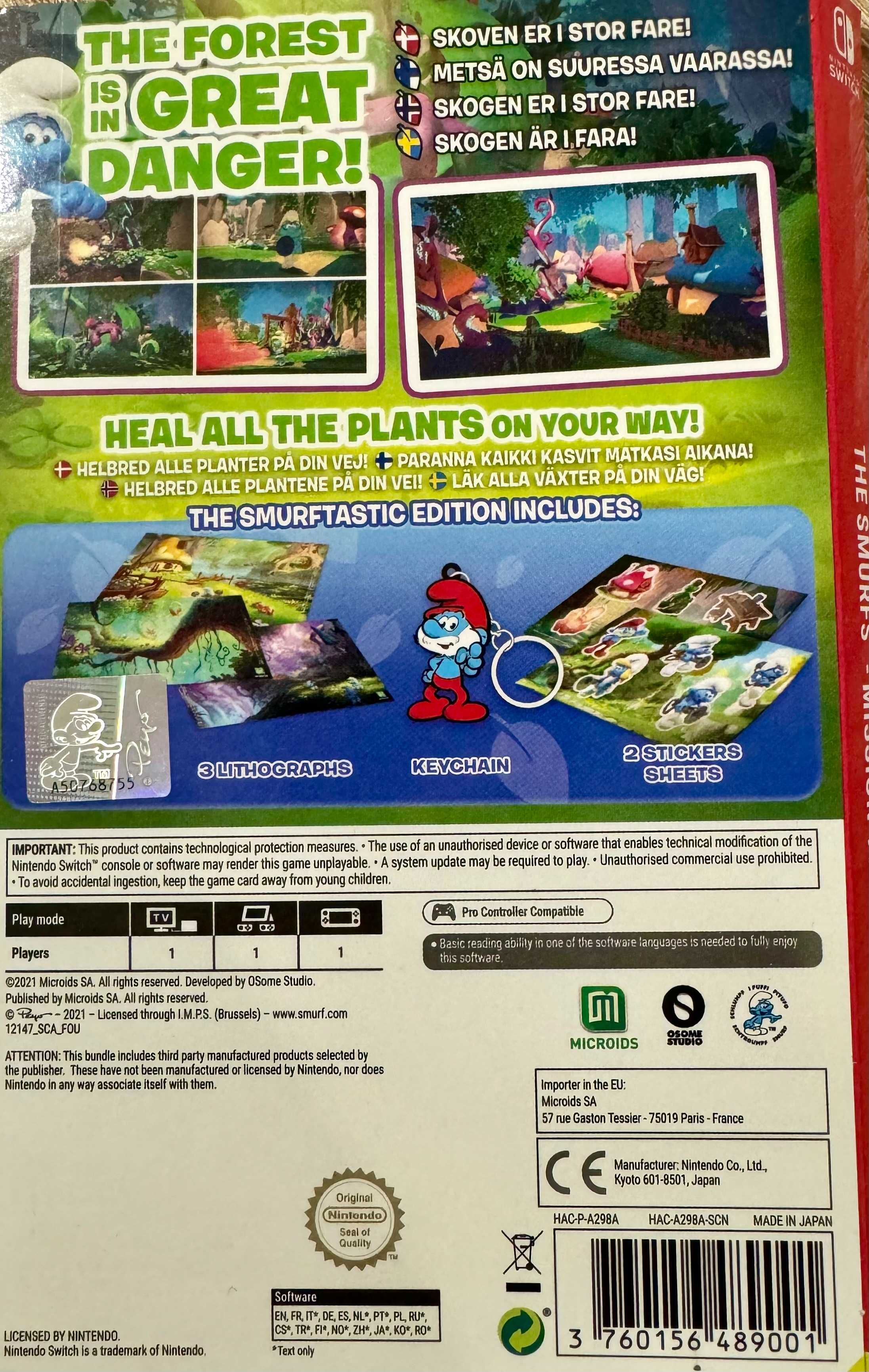 The Smurfs: Mission Vileaf Smurftastic Edition