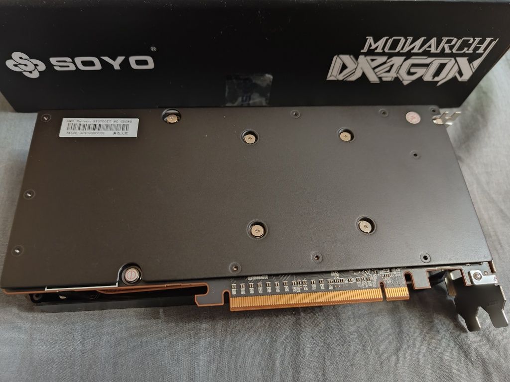 Новая RX5700XT 8Gb Игровая Видеокарта от Soyo (AMD)