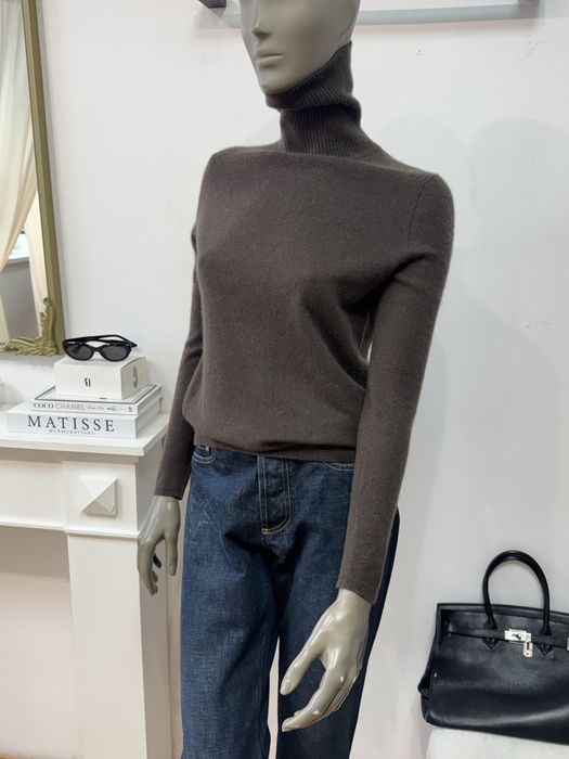 Гольф коліру мокко 100% кашемір