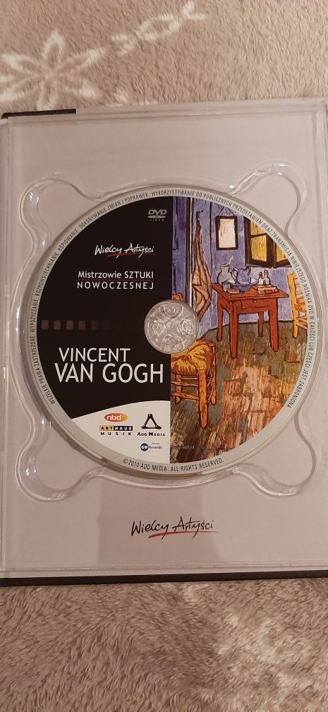 Mistrzowie sztuki nowoczesnej Vincent Van Gogh książka i film 3+1