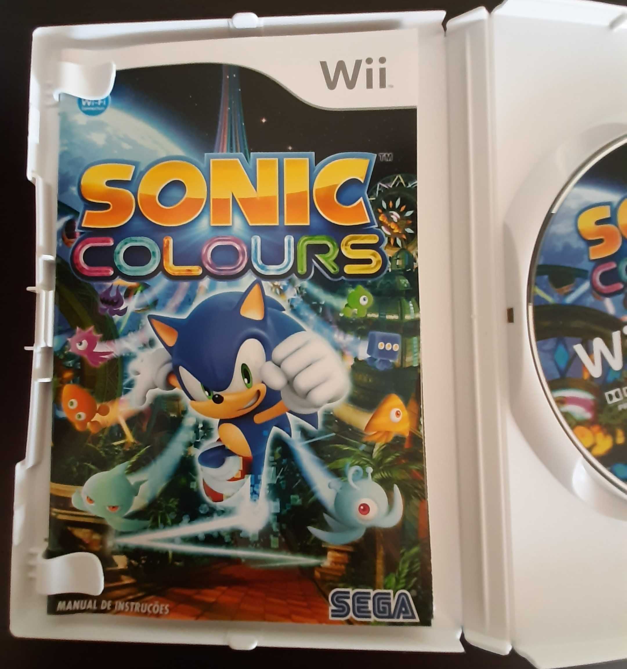 Wii JOGO - Sonic Colours